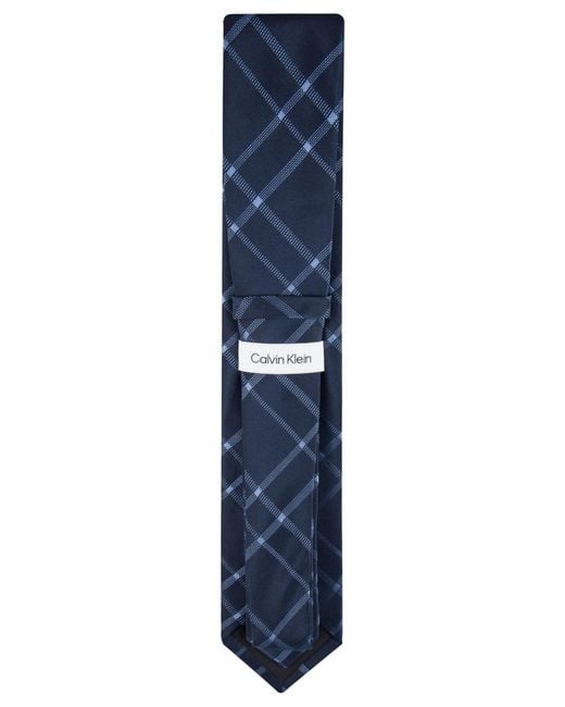 Calvin Klein Blue Stitch Plaid for men
