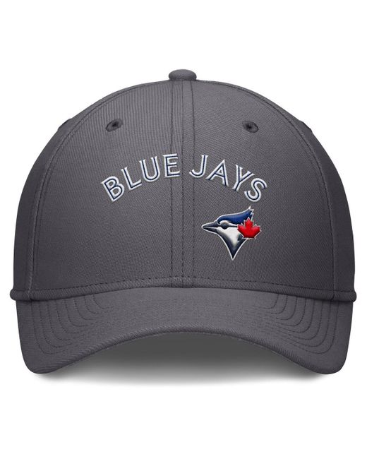 Nike Gray Toronto Blue Jays Swoosh Performance Flex Hat for men
