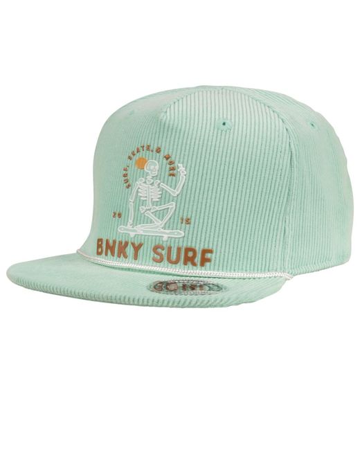 Binkybro Green Bones Snapback Hat for men
