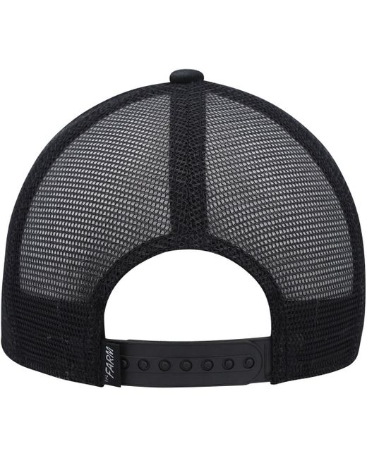 Goorin Bros Black Exxxtreme Curved Trucker Adjustable Hat for men