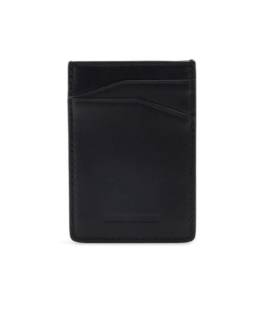 Brooks Brothers Gifting Cardholder And Money Clip Set in Black for