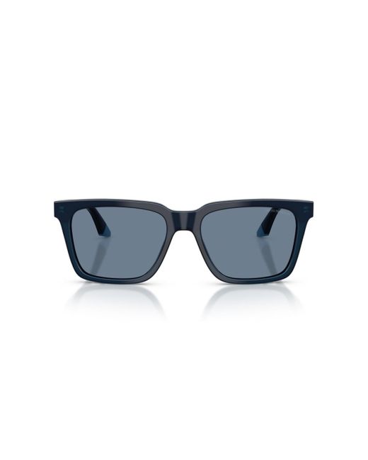 Emporio Armani Blue Polarized Sunglasses for men