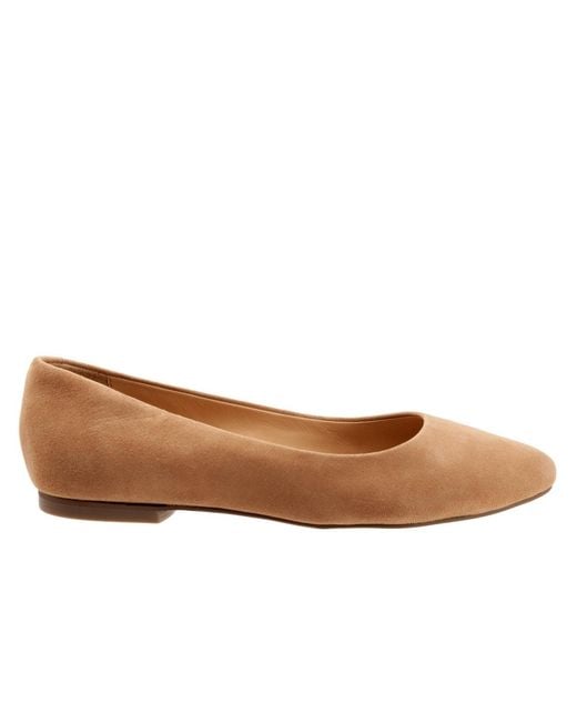 Trotters Brown Estee Flat