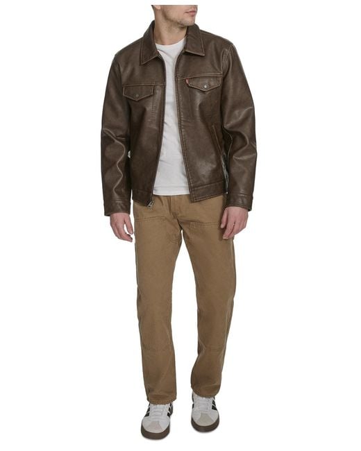 Levi's Brown Classic-fit Trucker Jacket for men