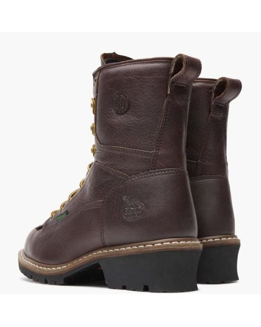 Georgia Boot GEOR Men's Brown Waterproof Carbon Toe Work Boots - View #6