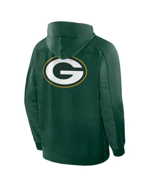 Fanatics Green Bay Packers Checkdown Pass Full-zip Hoodie for men
