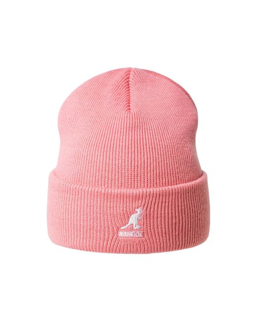 Kangol Pink Acrylic Cuff Pull-on Pull-ons & Beanies for men