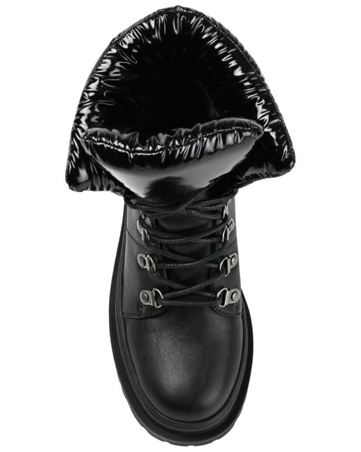 Journee Collection Black Irrah Combat Boots