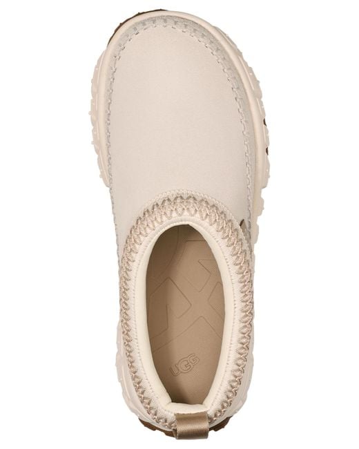 Ugg White Venture Daze Platform Clogs