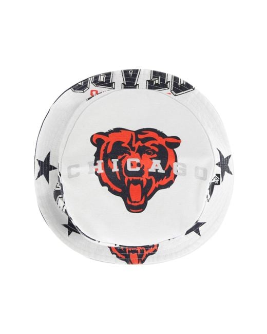 '47 White Chicago Bears Energize Bucket Hat