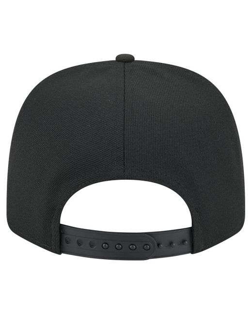 KTZ Black Cincinnati Bengals Gameday Multi Rope 9seventy Stretch-snap Hat for men
