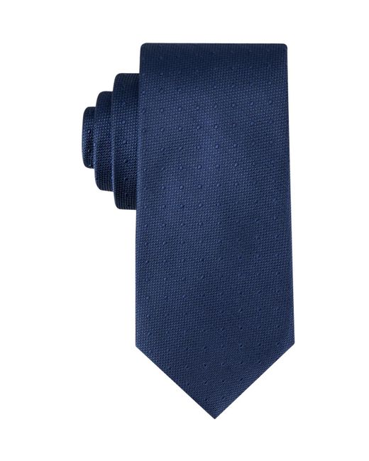 Tommy Hilfiger Blue Mason Micro Dot Tie for men