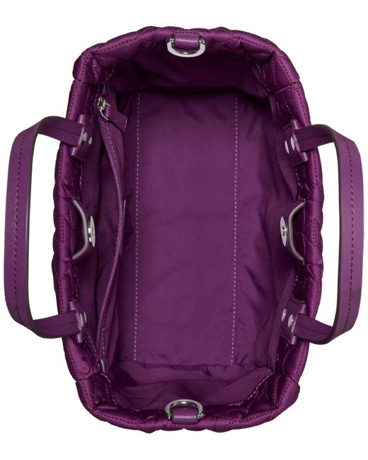 Kate Spade Purple Tilly Small Quilted Crossbody Tote Bag