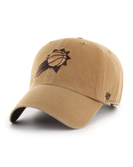 '47 Natural Phoenix Suns Ballpark Clean Up Adjustable Hat for men