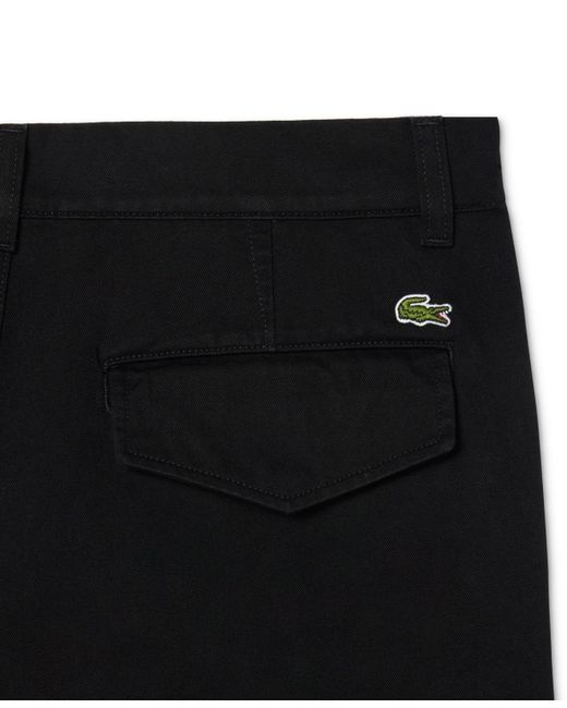 Lacoste Green Straight-fit Cargo Pants for men