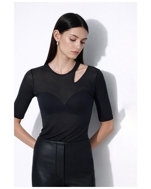 MARCELLA Black Taia Top