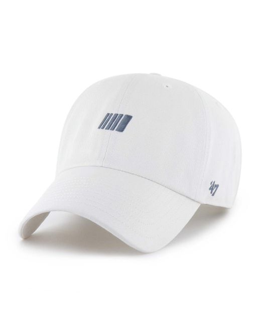 '47 White Nascar Foundation Clean Up Adjustable Hat for men