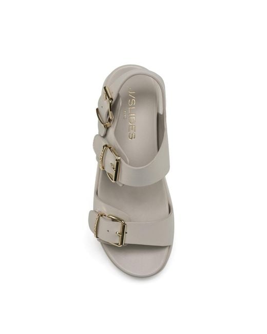 J/Slides White Brooke Sandal