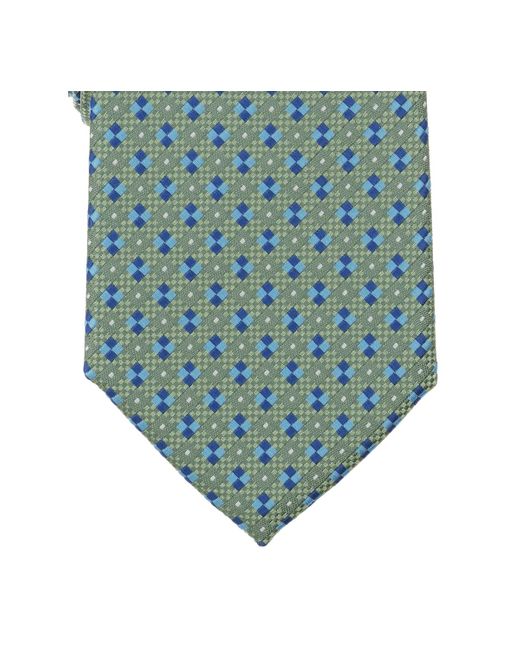 Perry Ellis Blue Cain Neat Pattern Classic Tie for men