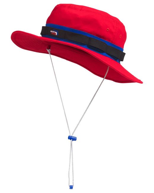 The North Face Red Class V Brimmer Hat for men