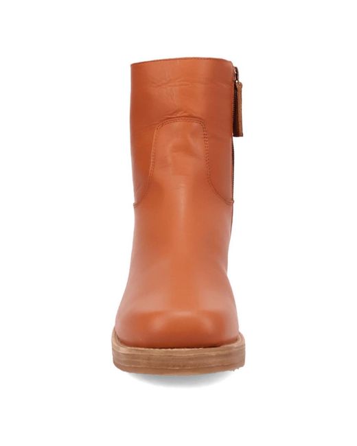 Dingo Brown Banner Leather Boot for men