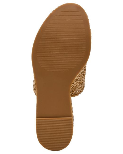 Steve Madden Brown Cassi Platform Wedge Slides