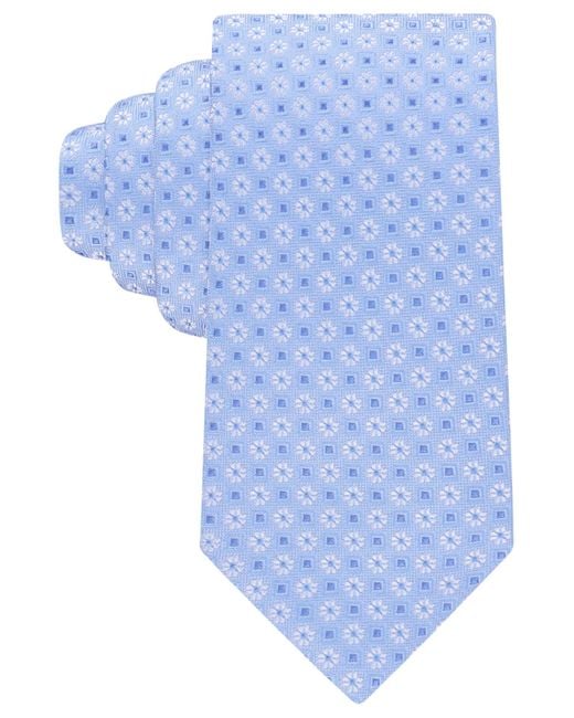 Tommy Hilfiger Blue Pinzolo Floral Neat Tie for men