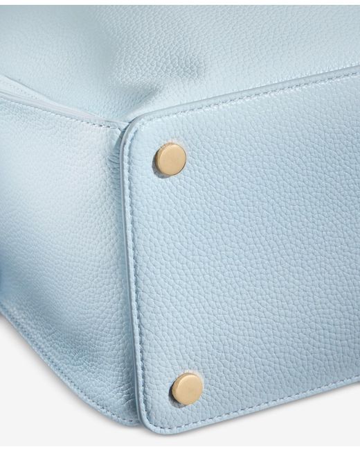 On 34th Blue Somynn Solid Large Handbag
