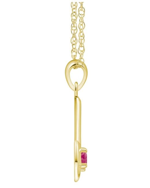 Macy's Metallic Ruby (1/6 Ct. T.w.
