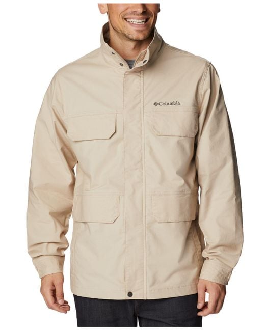 Columbia Sage Lake Lightweight Stretch Jacket in Natural for Men Lyst