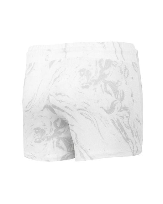 Concepts Sport White Michigan State Spartans Quartz Tank Top Shorts Set