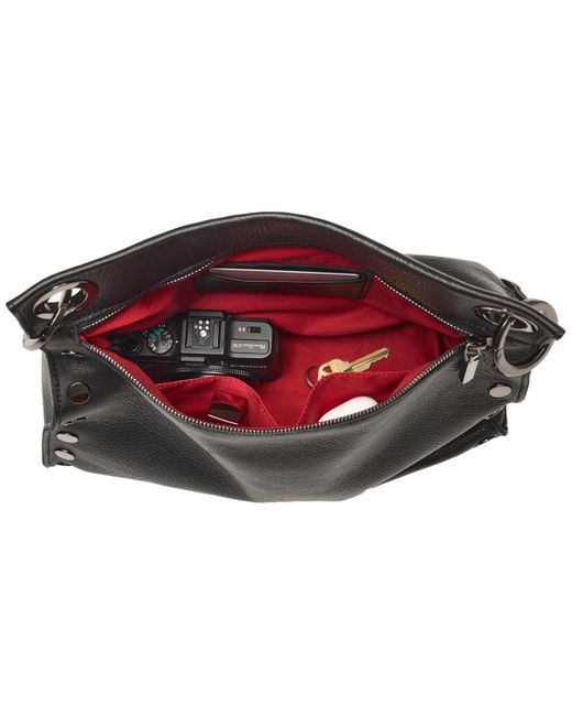 Hammitt Blue Tony Medium Leather Shoulder Bag