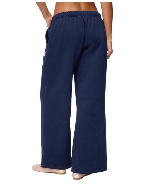 Edikted Blue La Sweatpants