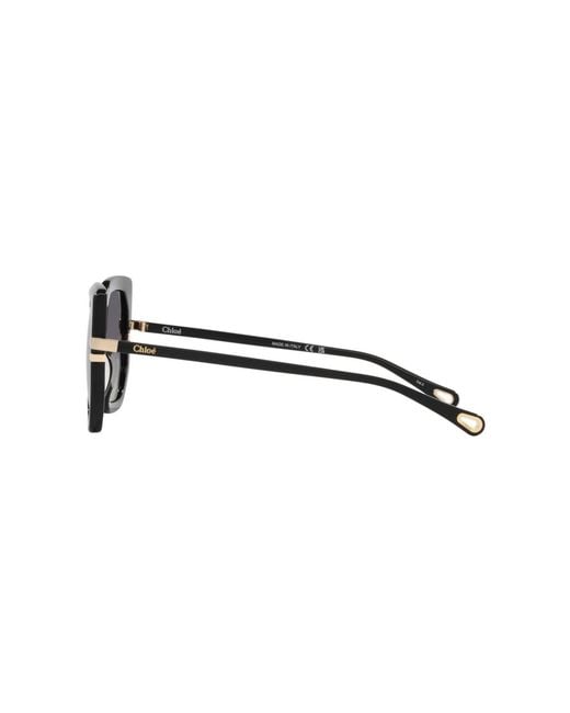 Chloé Black Butterfly Sunglasses