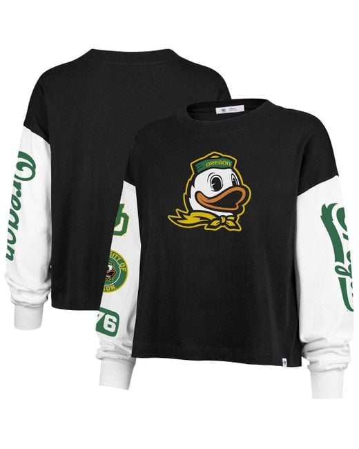 '47 Black Oregon Ducks Sydney Long Sleeve T-shirt
