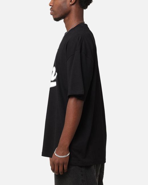 carre Black Team Script T-shirt for men