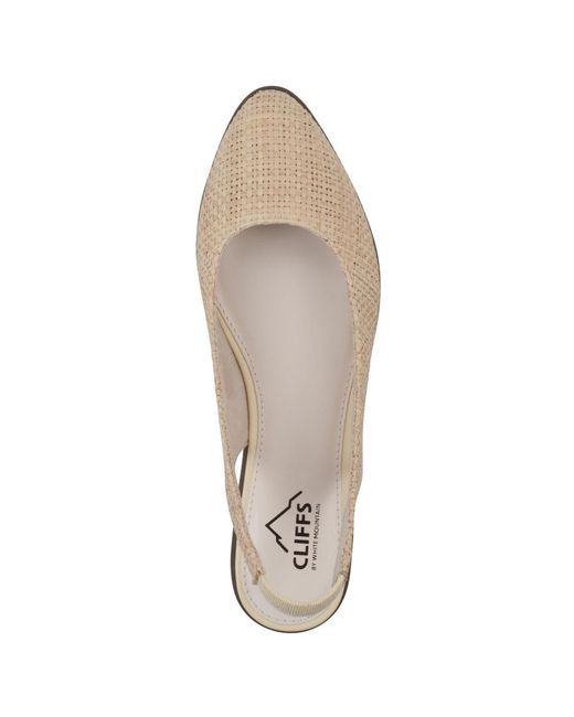 White Mountain Multicolor Memory Comfort Flat