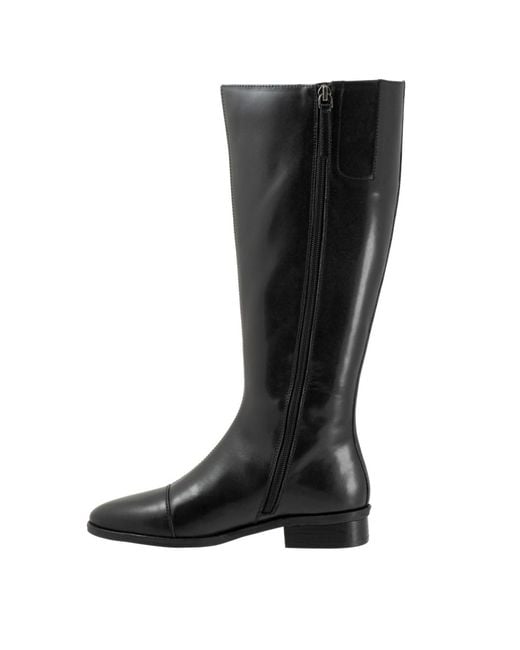 Trotters Black Alexis Wc Boot