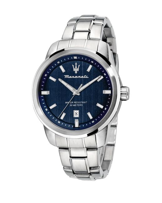 Maserati Gray Analog Metal Band Watch for men