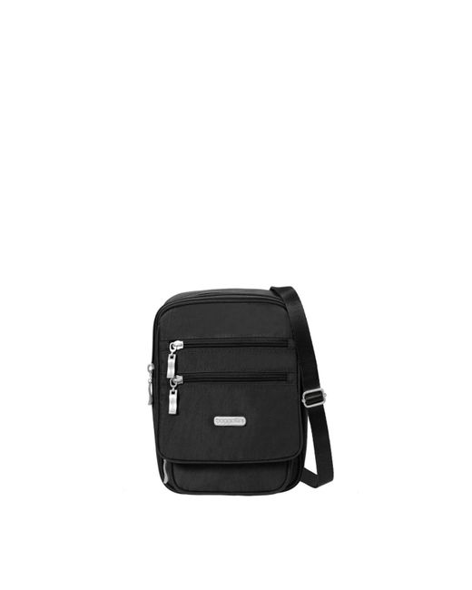 Baggallini Rfid Journey Crossbody in Black Lyst