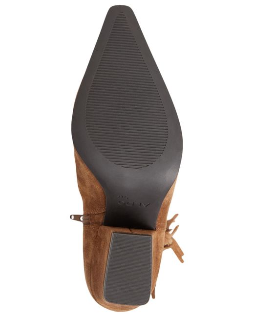 ALDO Brown Shaniah Pull-on Ankle Boots