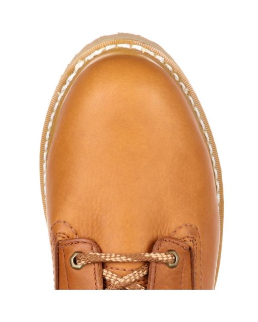 Georgia Boot Brown Wedge Steel Toe Work Boot for men