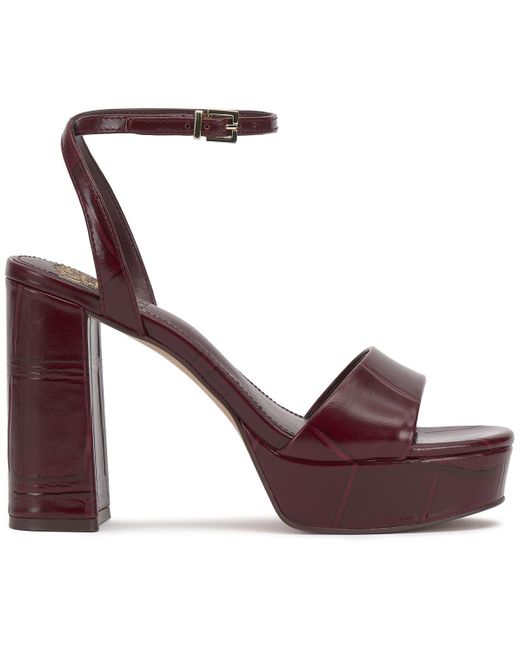 Vince Camuto Brown Pendry Platform Dress Sandals