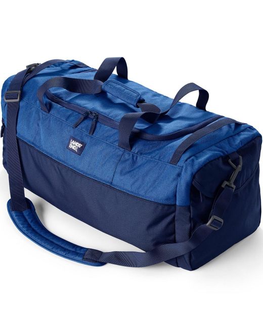 Lands' End Blue Large All Purpose Travel Duffle Bag