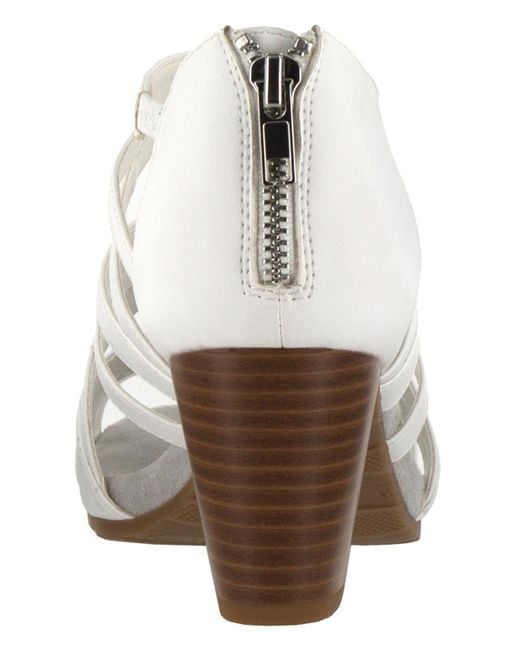 Easy Street White Amaze Sandals