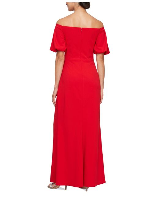 Portia and Scarlett: The Enchanting Off-Shoulder Gown for Unforgettable Evenings