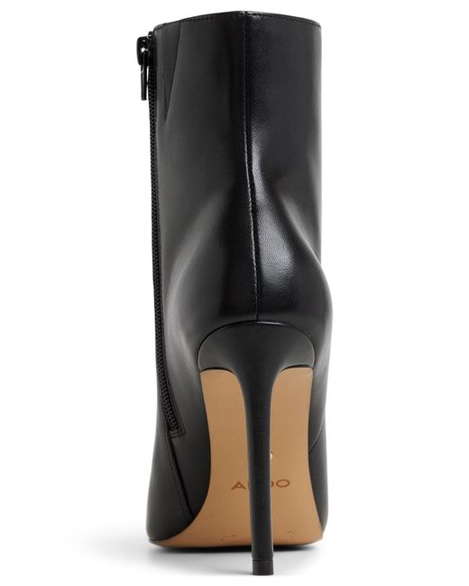ALDO Black Guavaberry Pointed Toe Booties