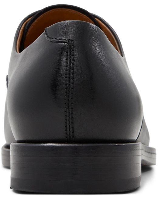 Brooks Brothers Black Carnegie Lace Up Oxford Dress Shoes for men