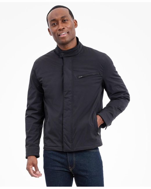 Michael Kors Blue Moto Jacket for men