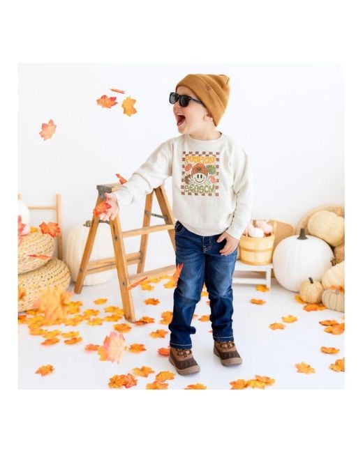 Sweet Wink Pink Toddler Boys Pumpkin Season Sweatshirt